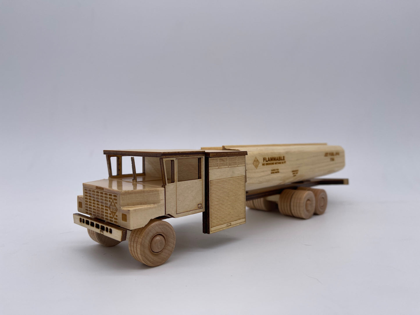 R-11 Fuel Truck - 12" Wood Scale Model