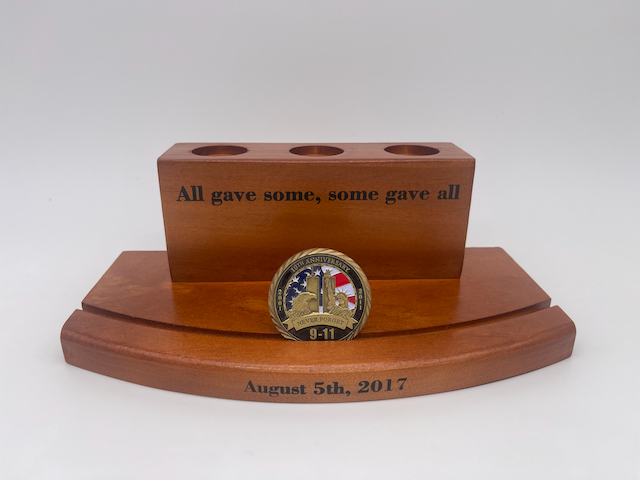 11" Four Tier Coin Display