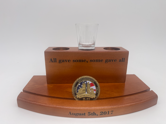 11" Four Tier Coin Display