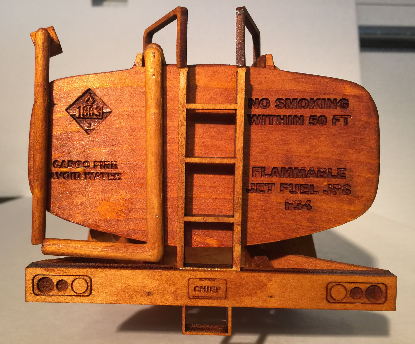 R-11 Fuel Truck - 24" Wood Scale Model