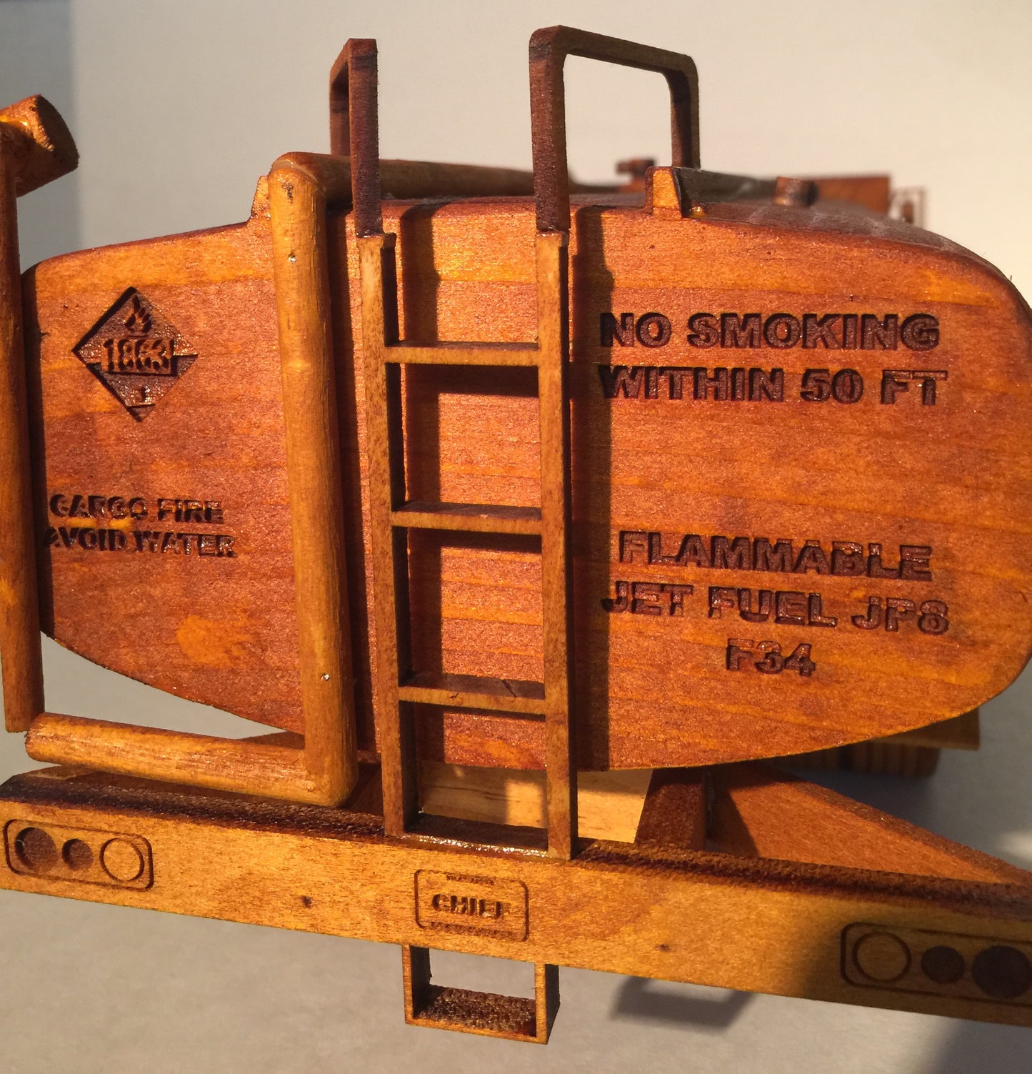 R-11 Fuel Truck - 24" Wood Scale Model