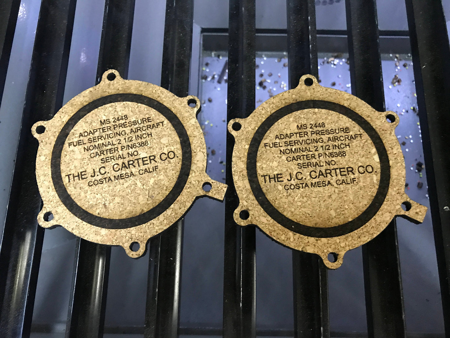 Wood Coaster - Single Point Receptacle Coaster - POL Coaster - Engraved Coaster - Wooden Coaster - Air Force