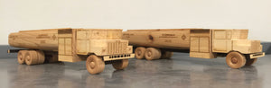 R-11 Fuel Truck - 12" Wood Scale Model