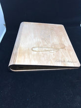 Laser Engraved Wood Notebook Cover