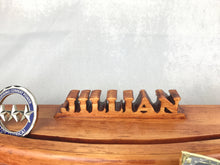 Challenge Coin Display 3D Name Cutout